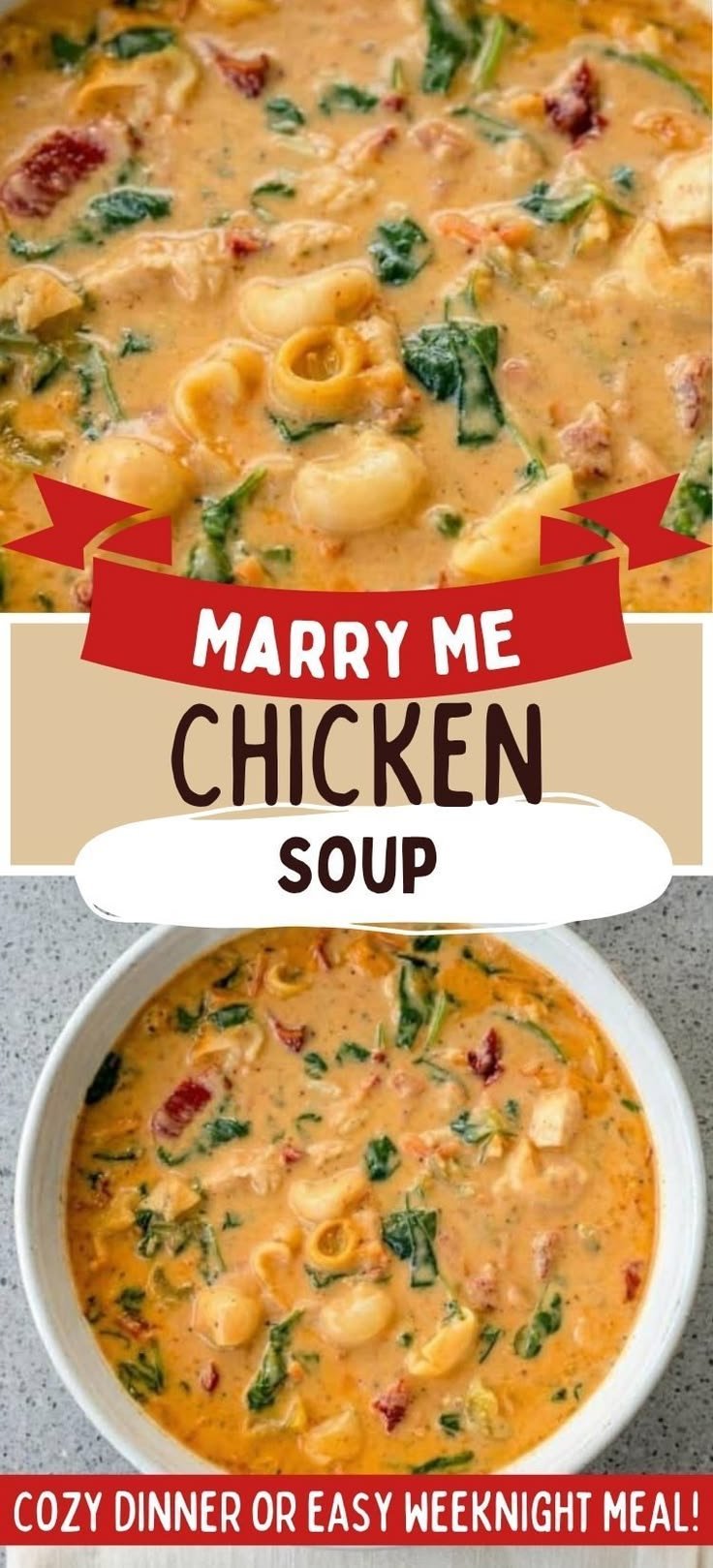 Marry Me Chicken Soup Easy One Pot Meal