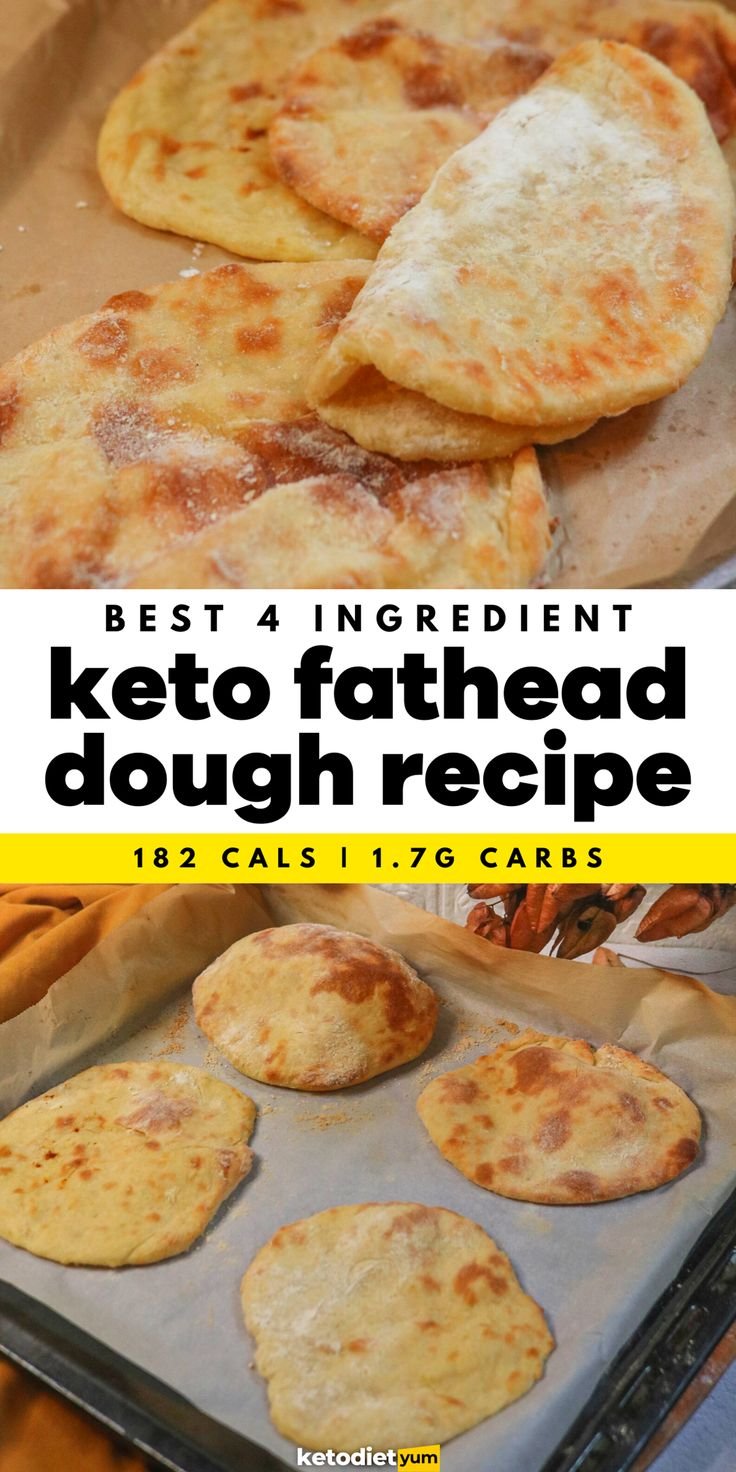 EASY Fathead Dough Recipe (4 Ingredients)