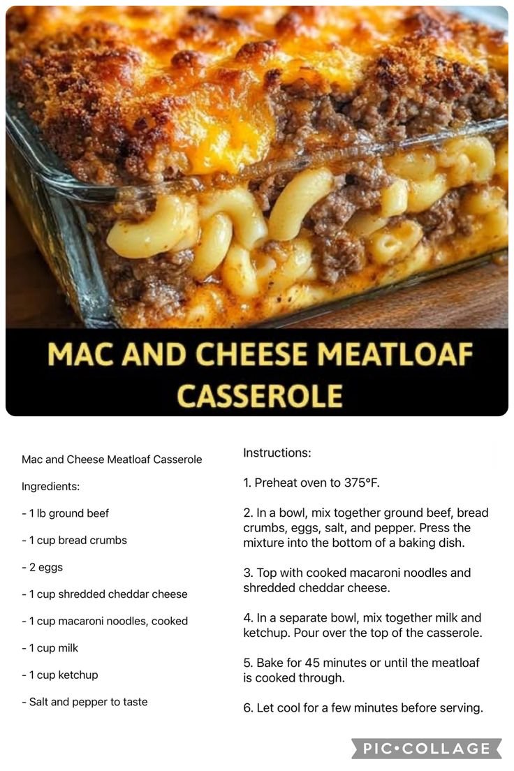 Mac And Cheese Meatloaf