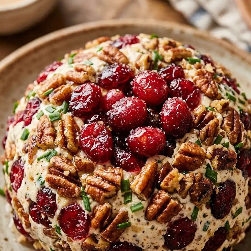Cranberry Pecan Cheese Ball