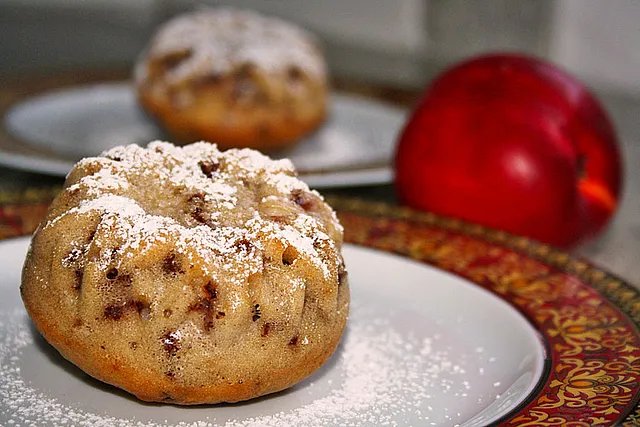 Nektarine Schokoladen Muffins