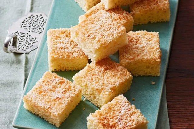 Buttermilchkuchen mit Kokosnuss