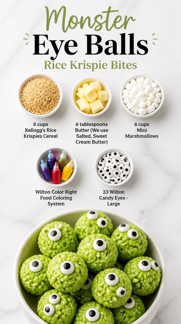 Spooktacular Halloween Snack: Monster Eye Balls Treats!