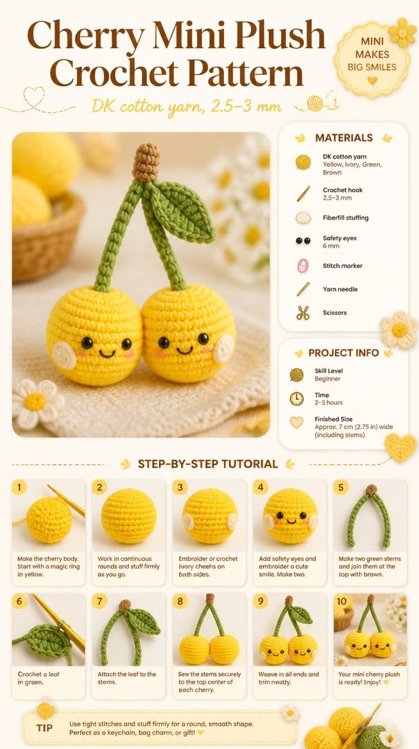 Cherry Mini Plush