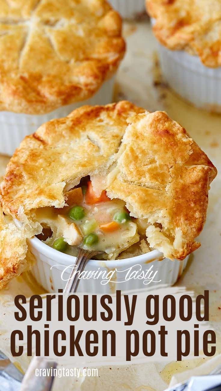 Seriously Good Chicken Pot Pie - Craving Tasty