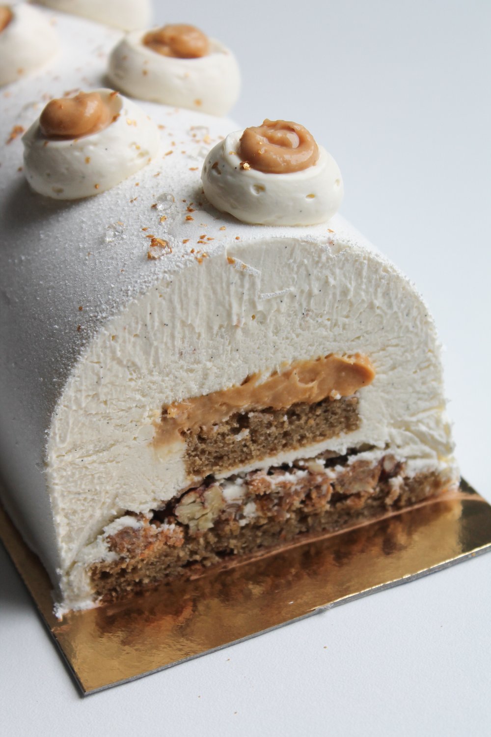 B&Ucirc;CHE DE NO&Euml;L VANILLE CARAMEL P&Eacute;CAN