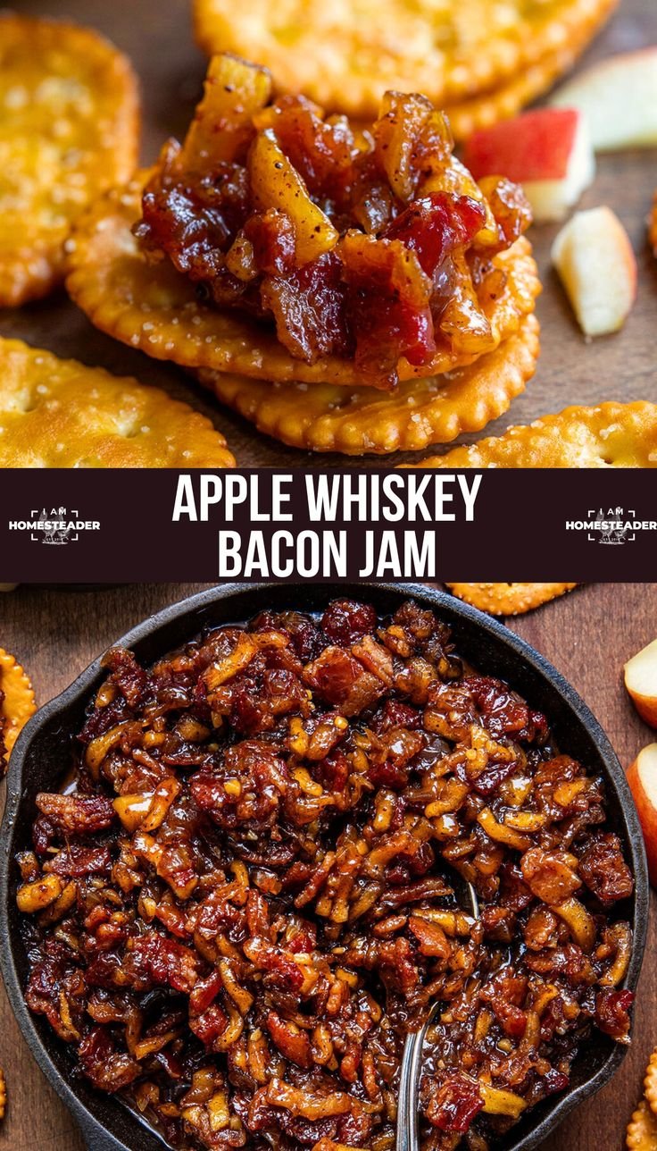 Apple Whiskey Bacon Jam
