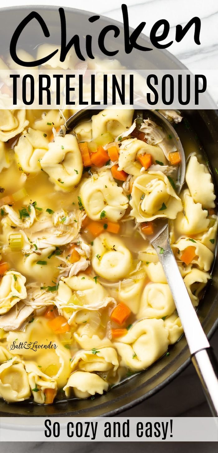 Chicken Tortellini Soup