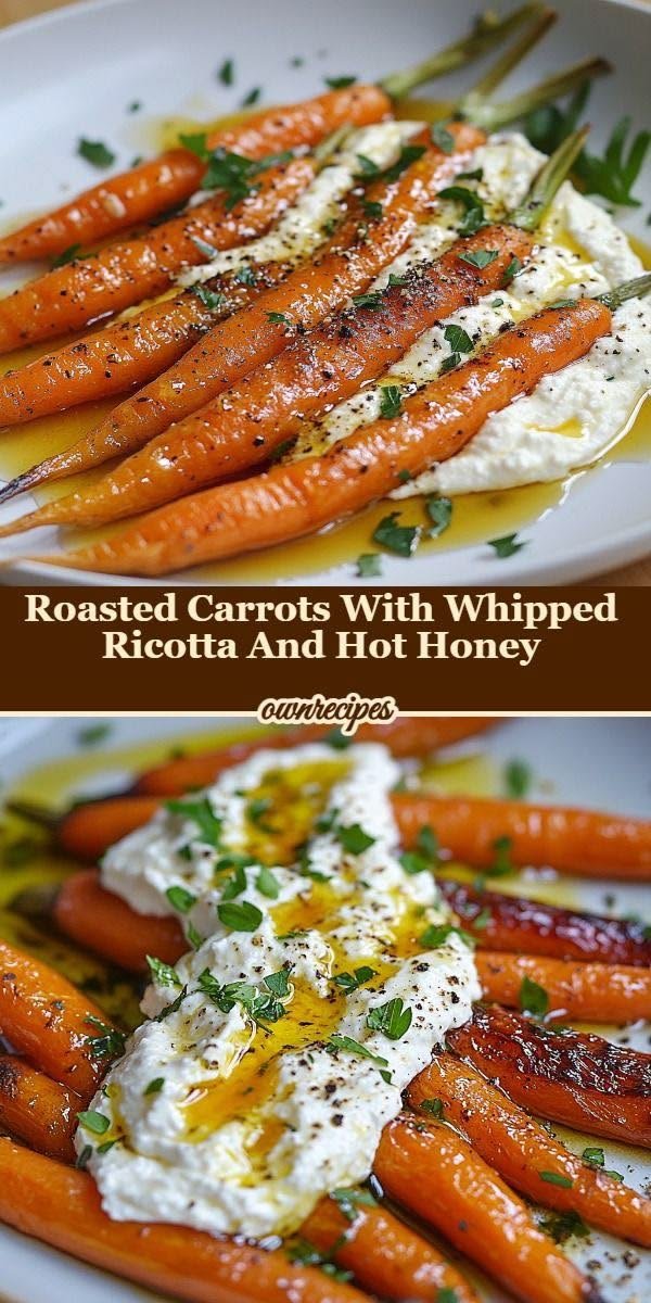 Glazed Carrots with Cream Cheese Mashed Potatoes