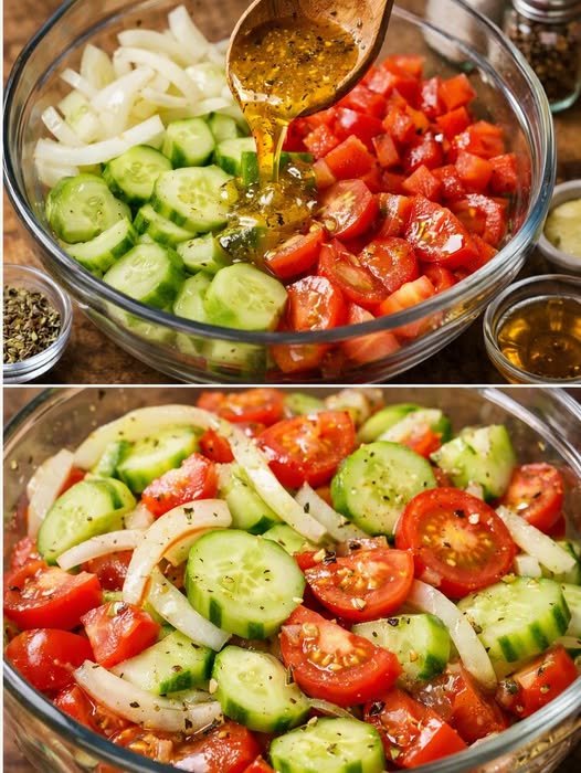 Türkischer Tomatensalat in 4 Minuten