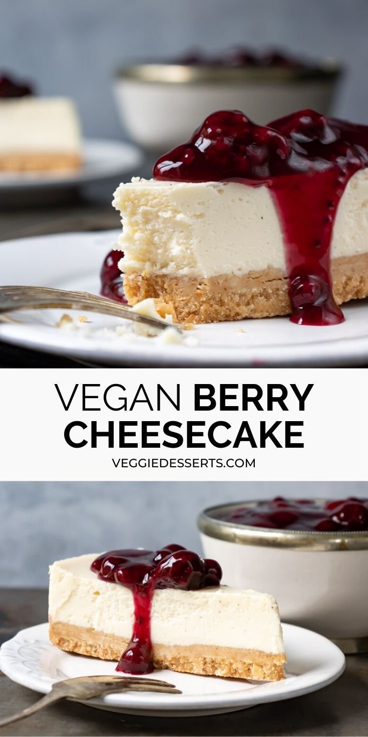 Vegan Berry Cheesecake