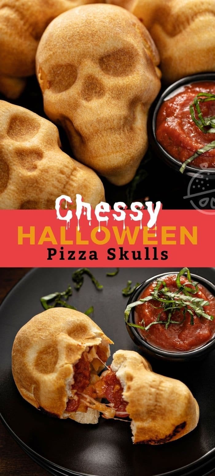 Cheesy Pizza Skulls