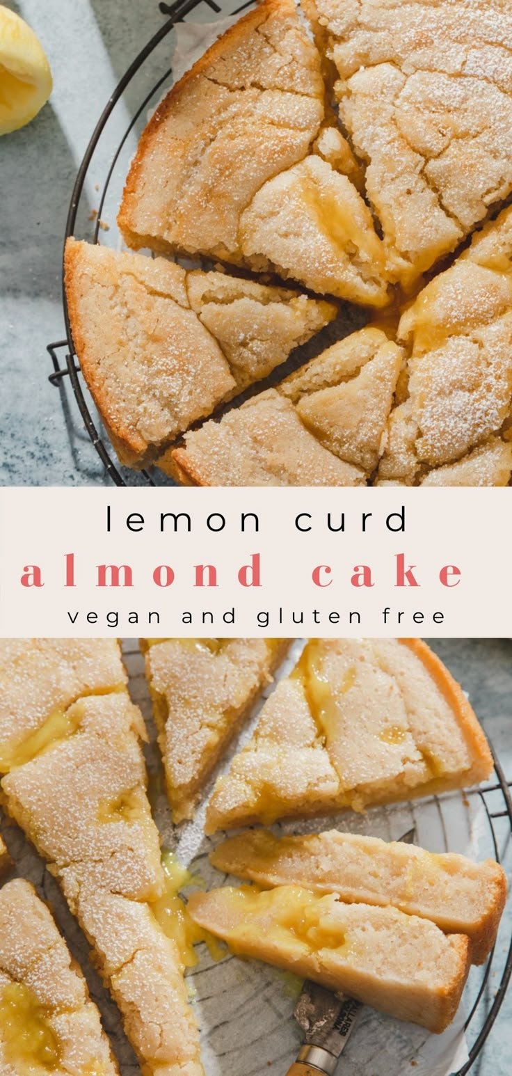 The Best Vegan Lemon Curd Cake