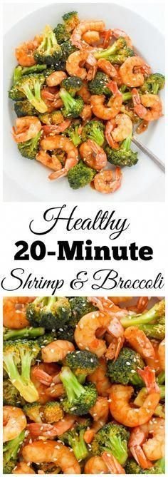 Spicy Skinny Shrimp and Broccoli