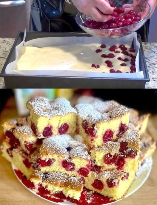 5 Minuten Quark Kirschkuchen den ich jede Woche backe! - Kochen Mit Uns