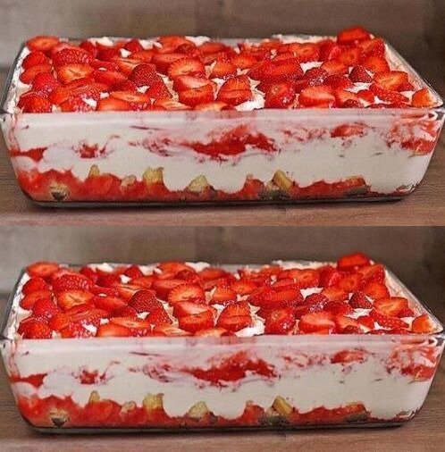 Erdbeer Tiramisu in 10 Minuten