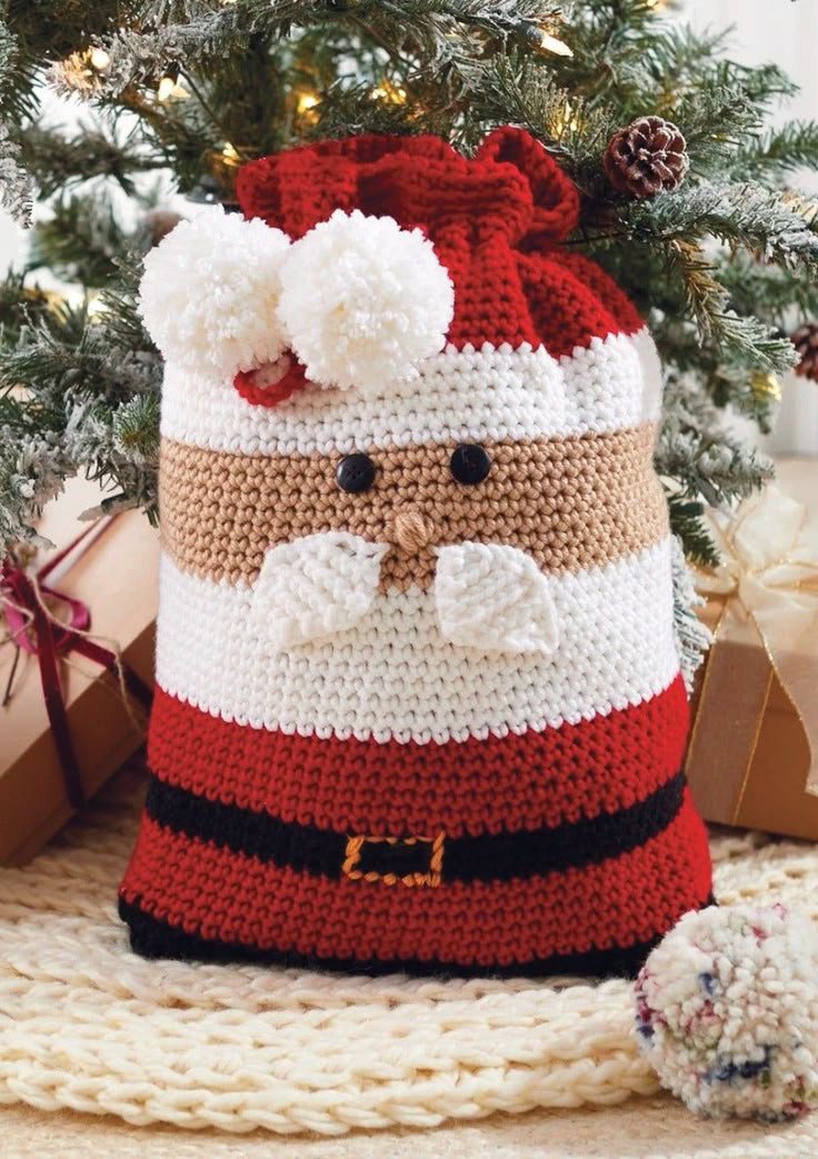 Cute Crochet Gift Bag