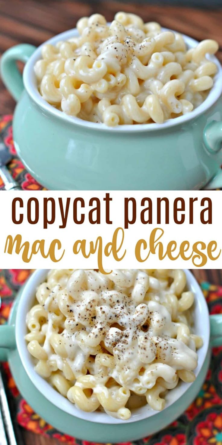 Creamy Copycat Panera Mac and Cheese Recipe