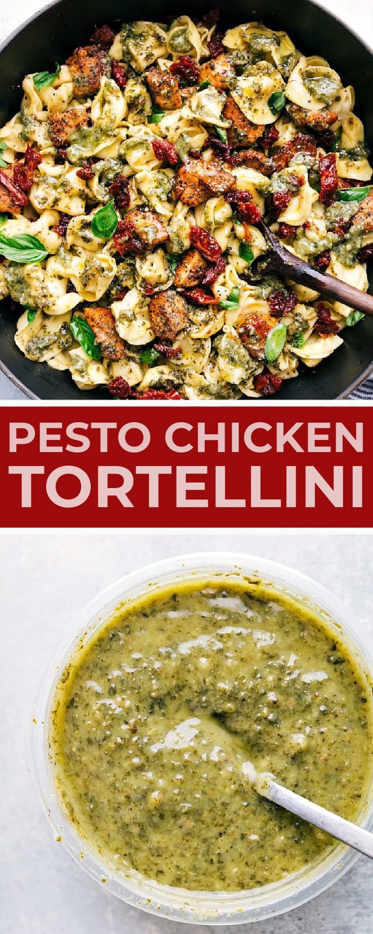 Pesto Chicken Tortellini