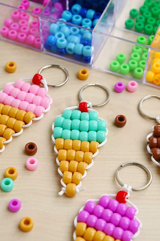 How to Make a Pony Bead Ice Cream Cone