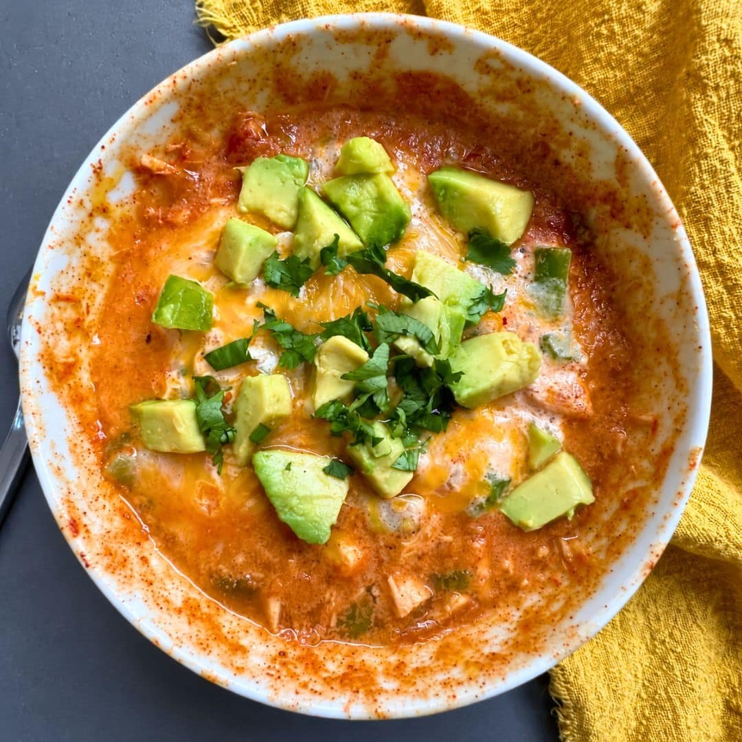 High Protein Cottage Cheese Enchilada Bowl