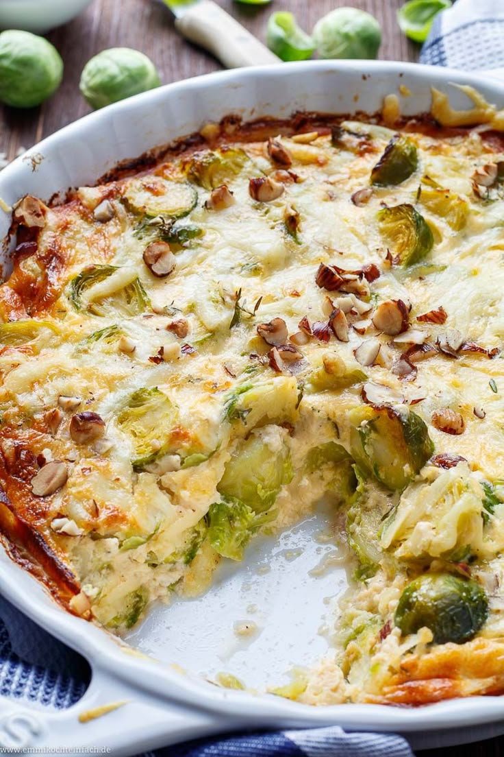 Rosenkohl Gratin – gesund und lecker