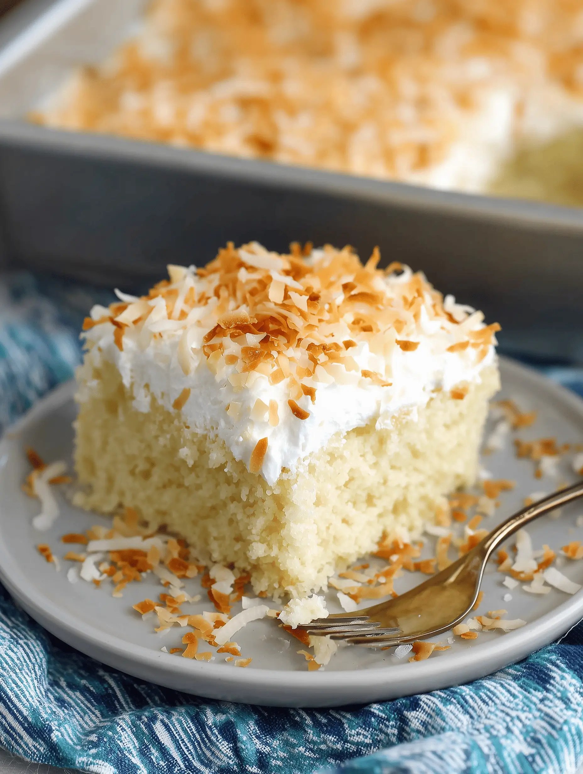Coconut Poke Cake