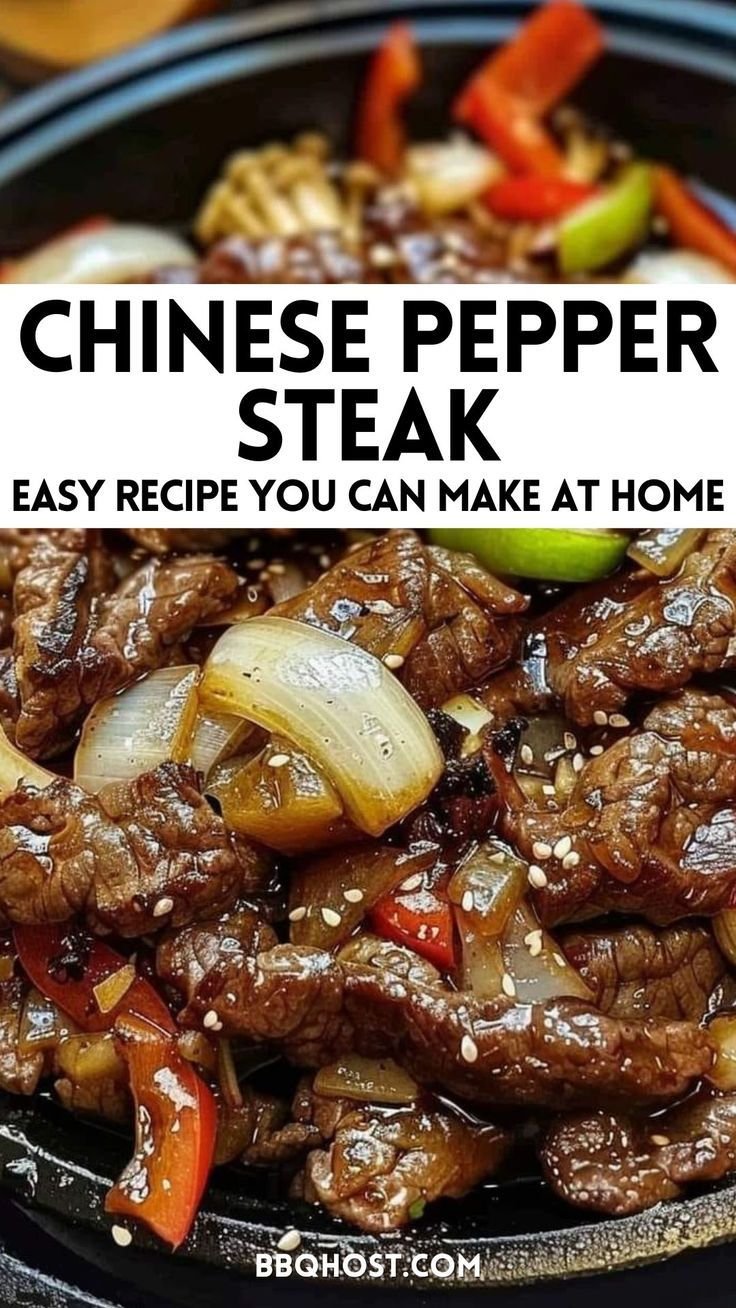 Easy Chinese Pepper Steak Recipe: Perfect Dinner Idea!