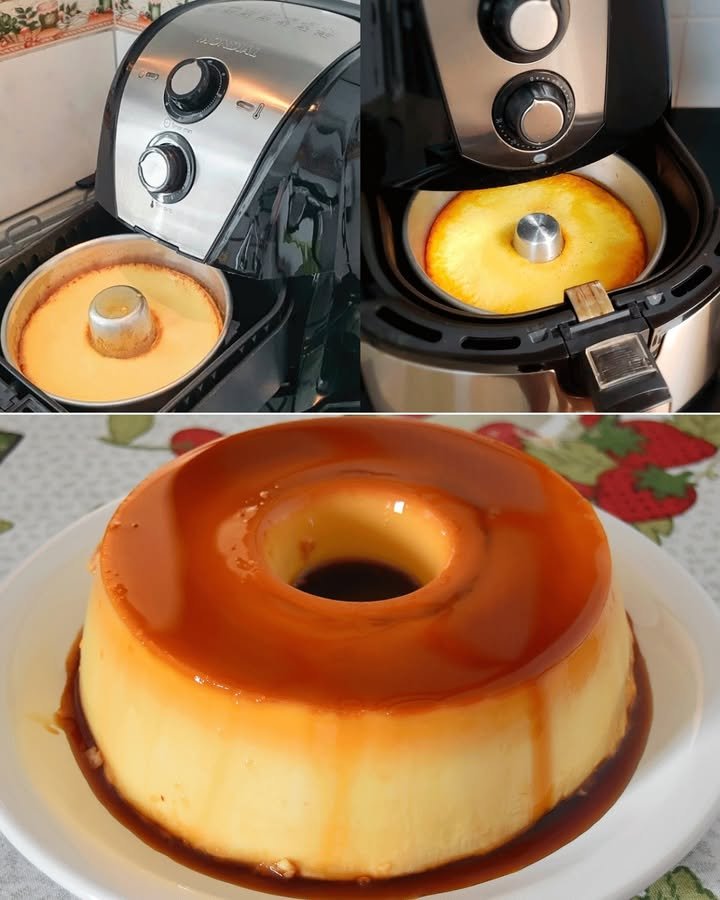 Flan Napolitain à la Friteuse à Air