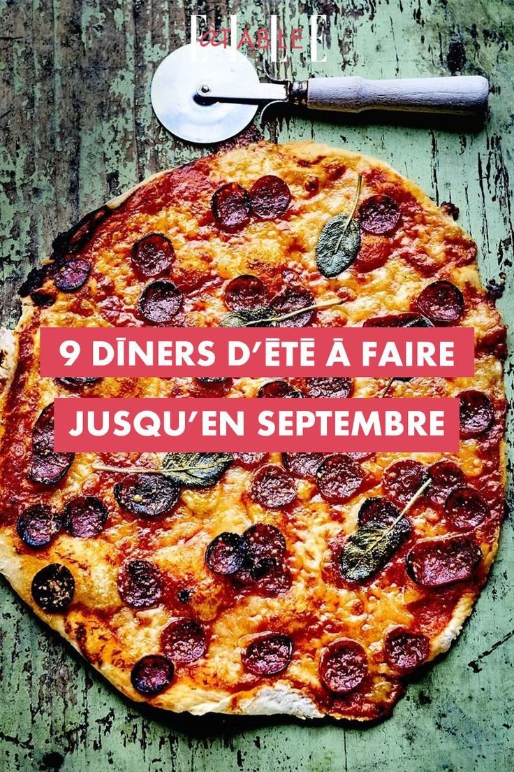 9 dîners d’été à faire tous les soirs jusqu’en septembre