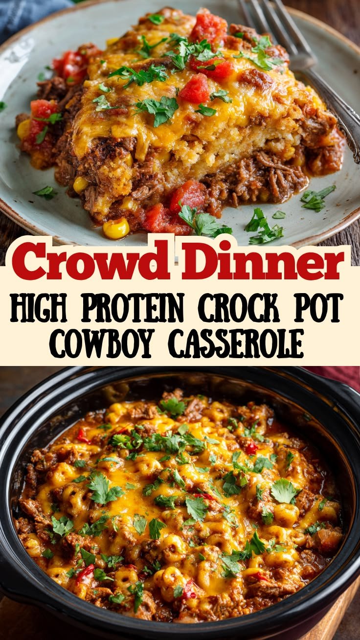 40g Protein Cowboy Casserole Slow-Cooked Into Pure Comfort