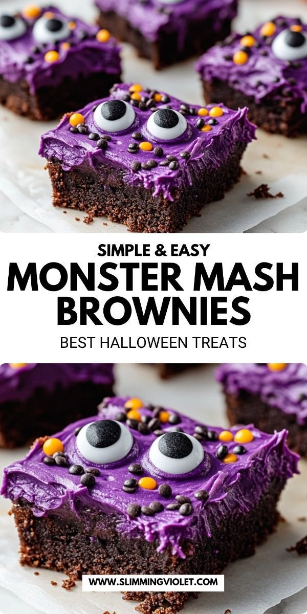 Monster Mash Brownies