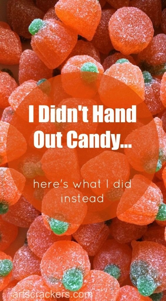 For Halloween, I Didn't Hand Out Candy…(Includes FREE Printables!)