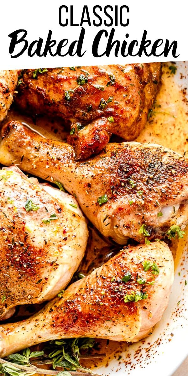 Classic Baked Chicken Pieces