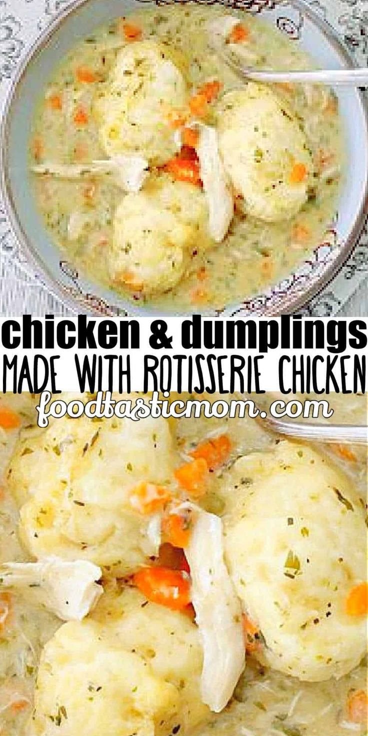 Simply Delicious Chicken and Dumplings - Foodtastic Mom