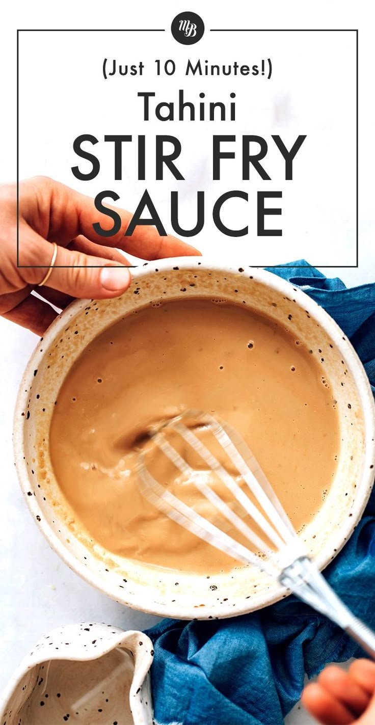 Tahini Stir-Fry Sauce