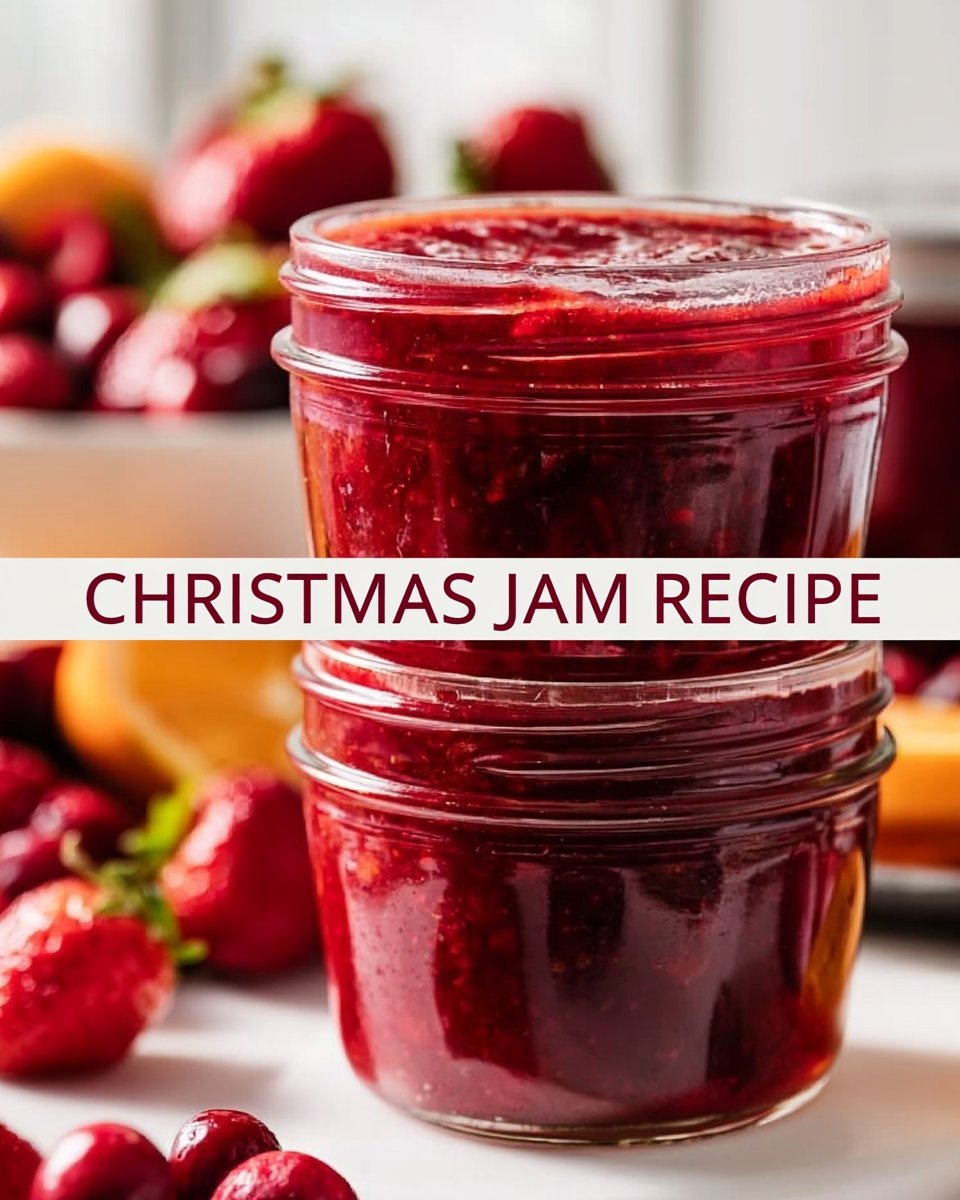 The Best Cranberry-Orange 3-Ingredient 30-Minute Christmas Jam