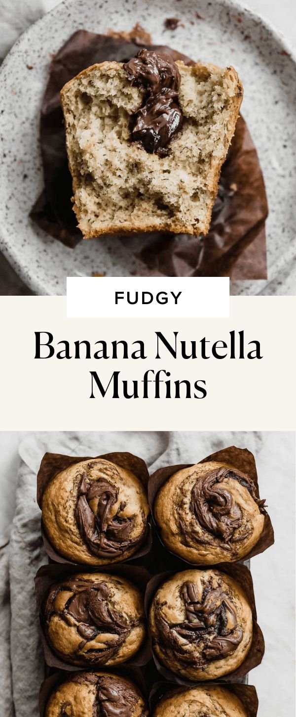 Banana Nutella Muffins