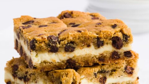 Chocolate Chip Cheesecake Stuffed Cookies