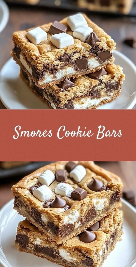 S'mores Cookie Bars