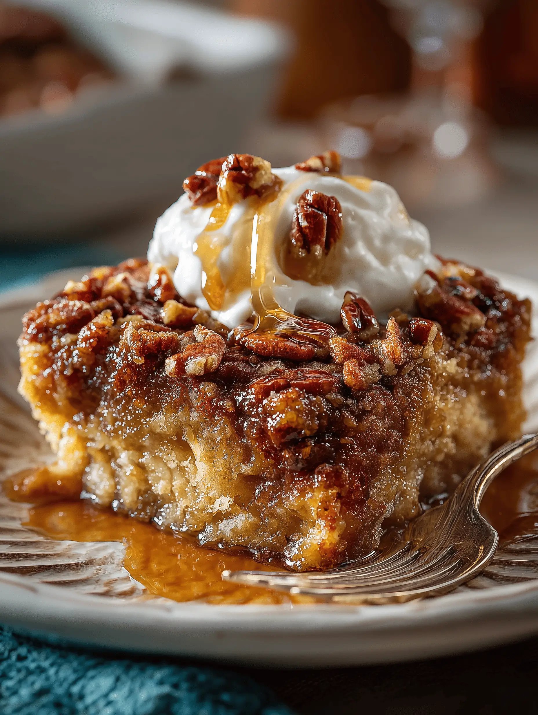 Easy Pecan Pie Dump Cake