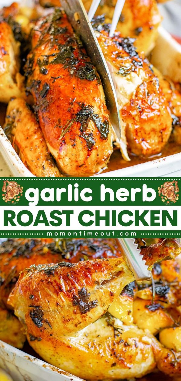 GARLIC HERB ROAST CHICKEN