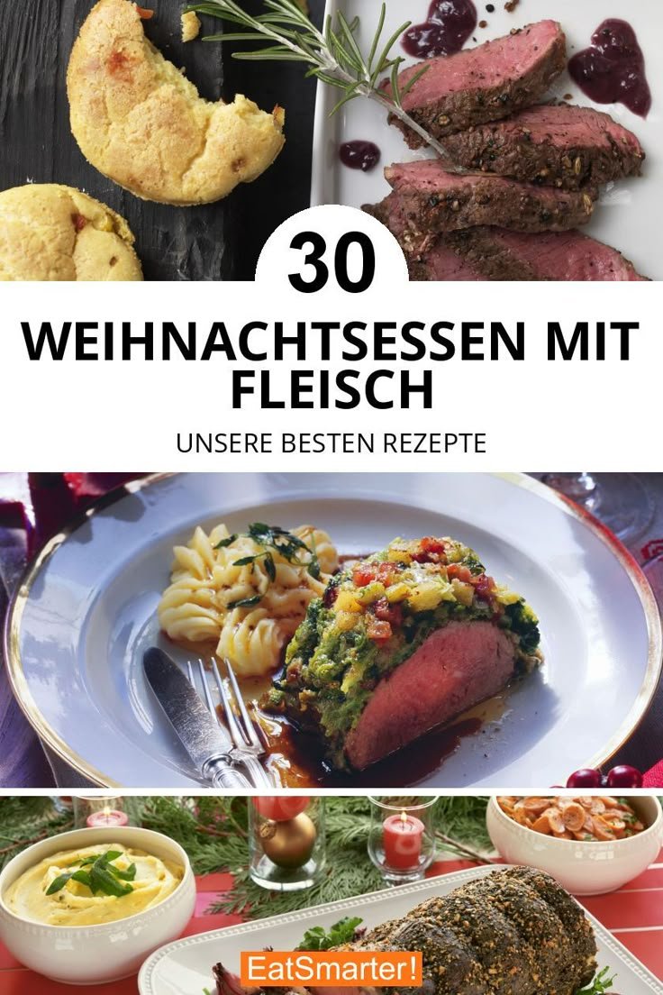 Weihnachtsrezepte mit Fleisch: