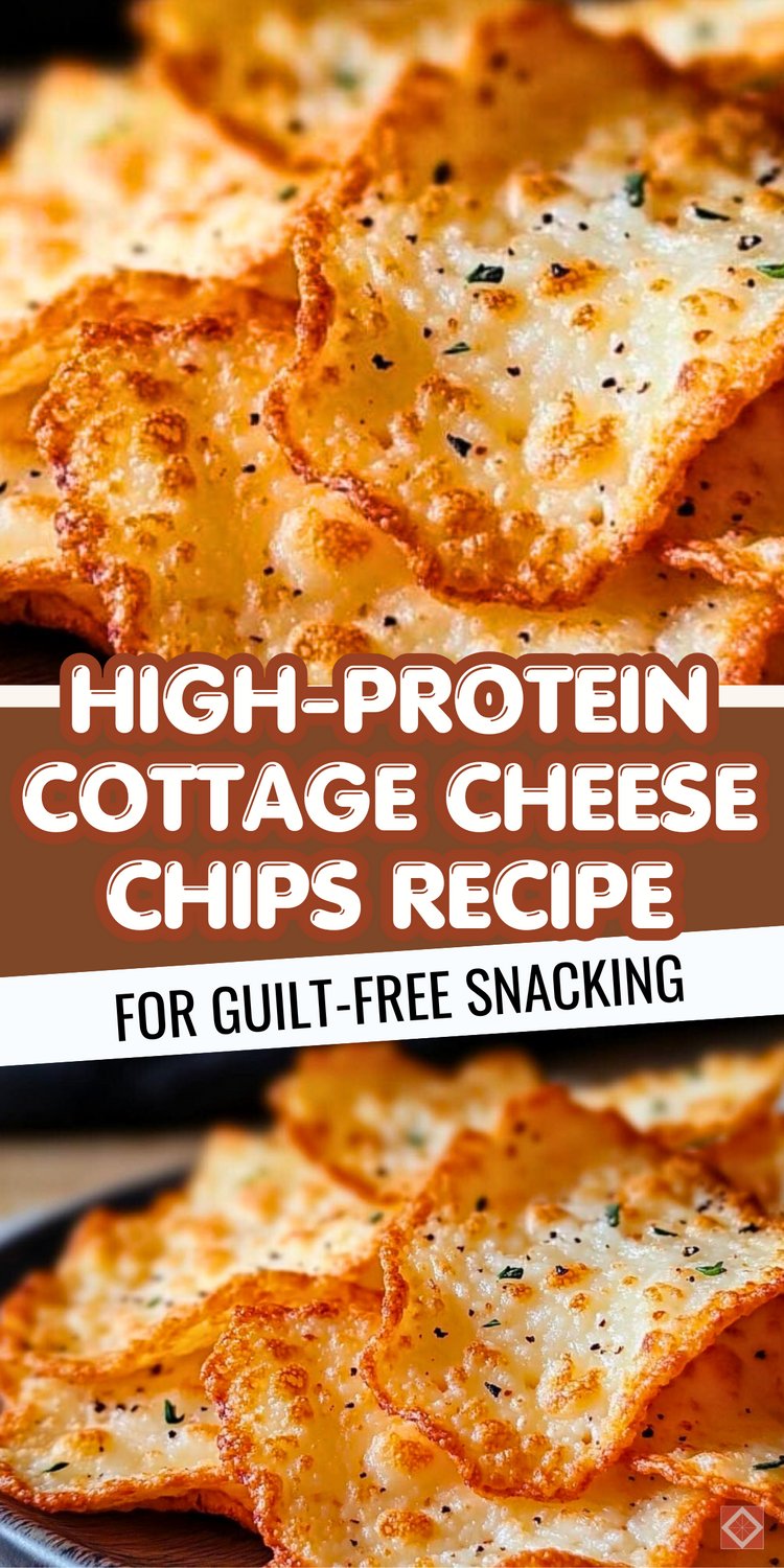 High-Protein Cottage Cheese Chips Recipe for Guilt-Free Snacking