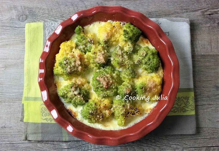 GRATIN LÉGER DE CHOU ROMANESCO