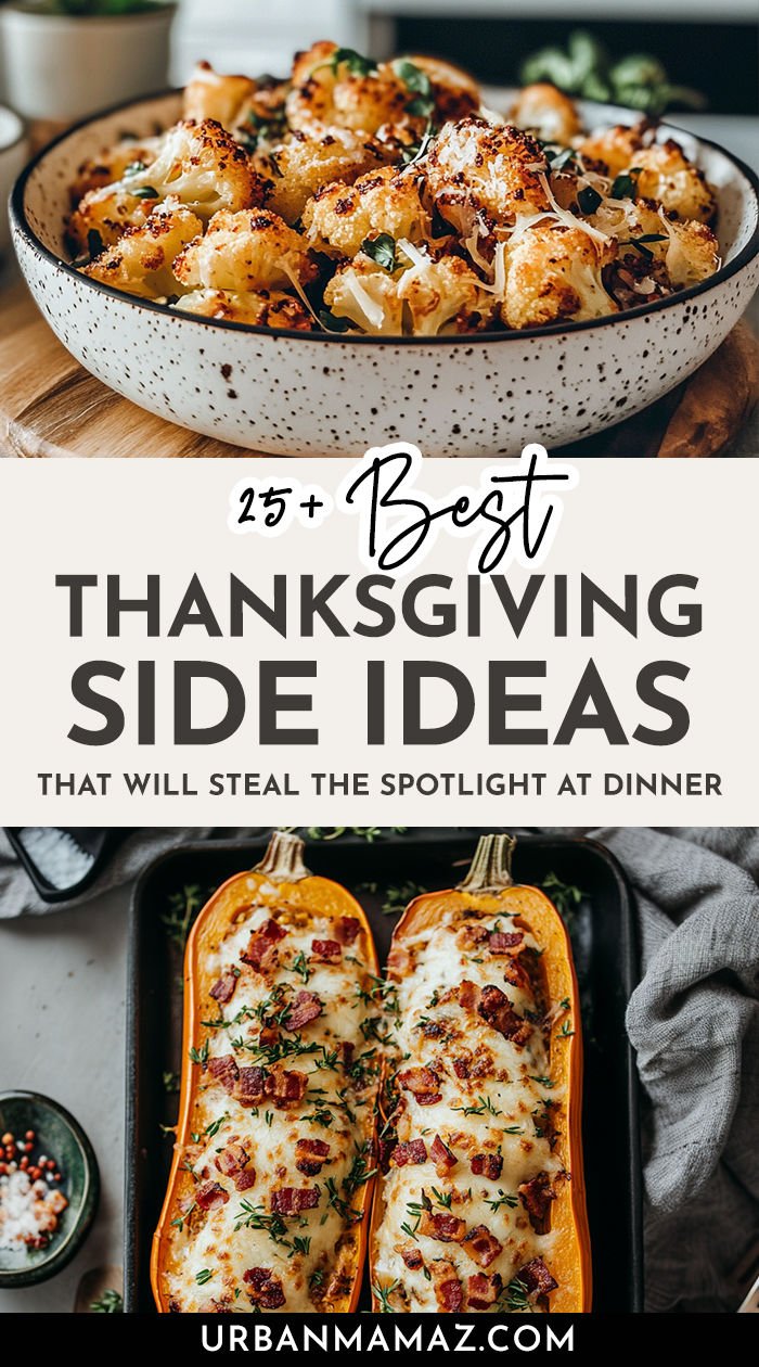 25+ Best Thanksgiving Side Ideas That Will Steal The Spotlight At Dinner (Simple And Easy!)