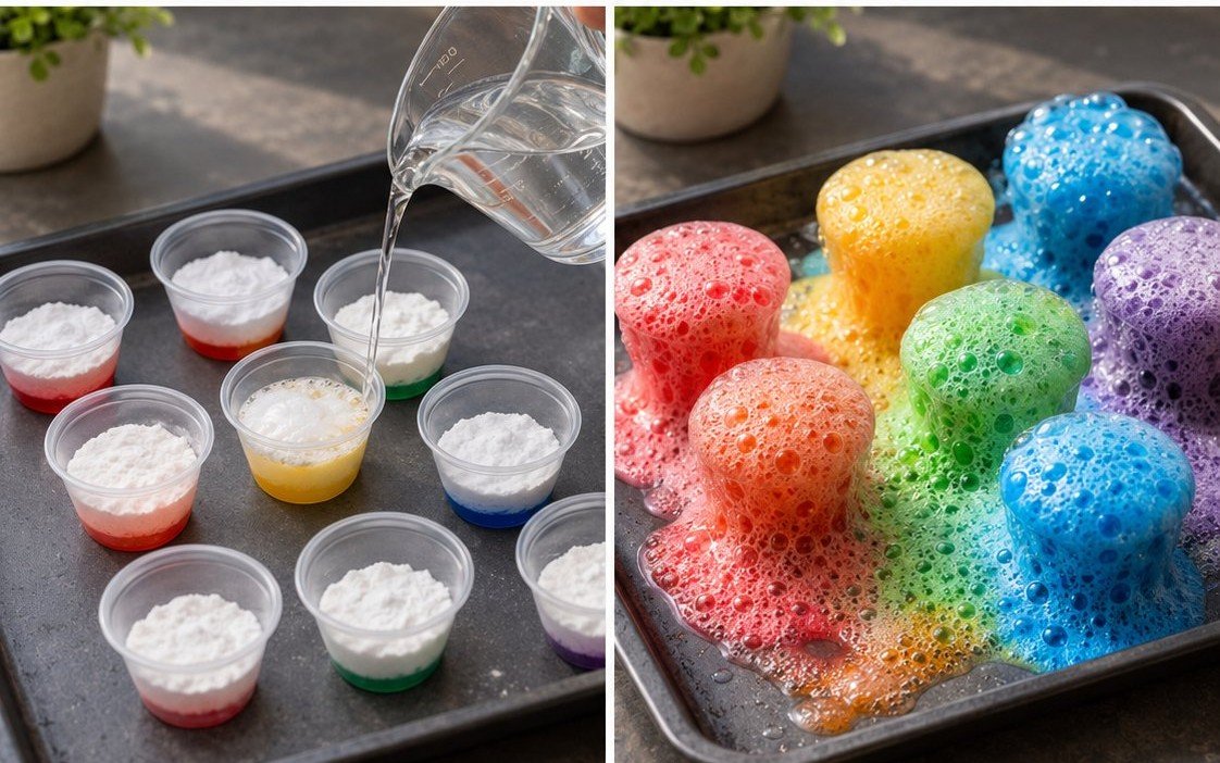 Baking Soda Fireworks Becomes Cozy Fun 7 Baking Soda Fireworks