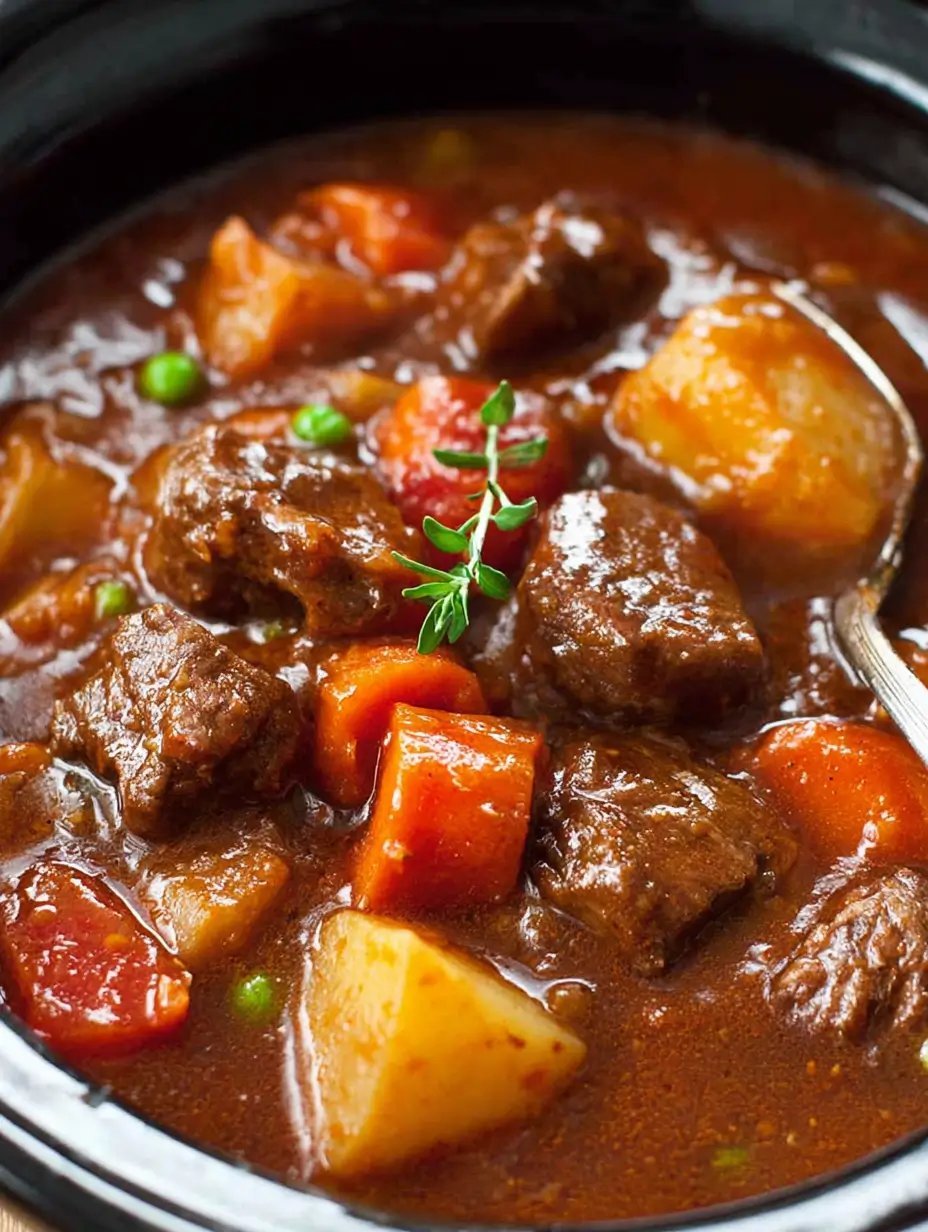 Slow Cooker Beef Stew