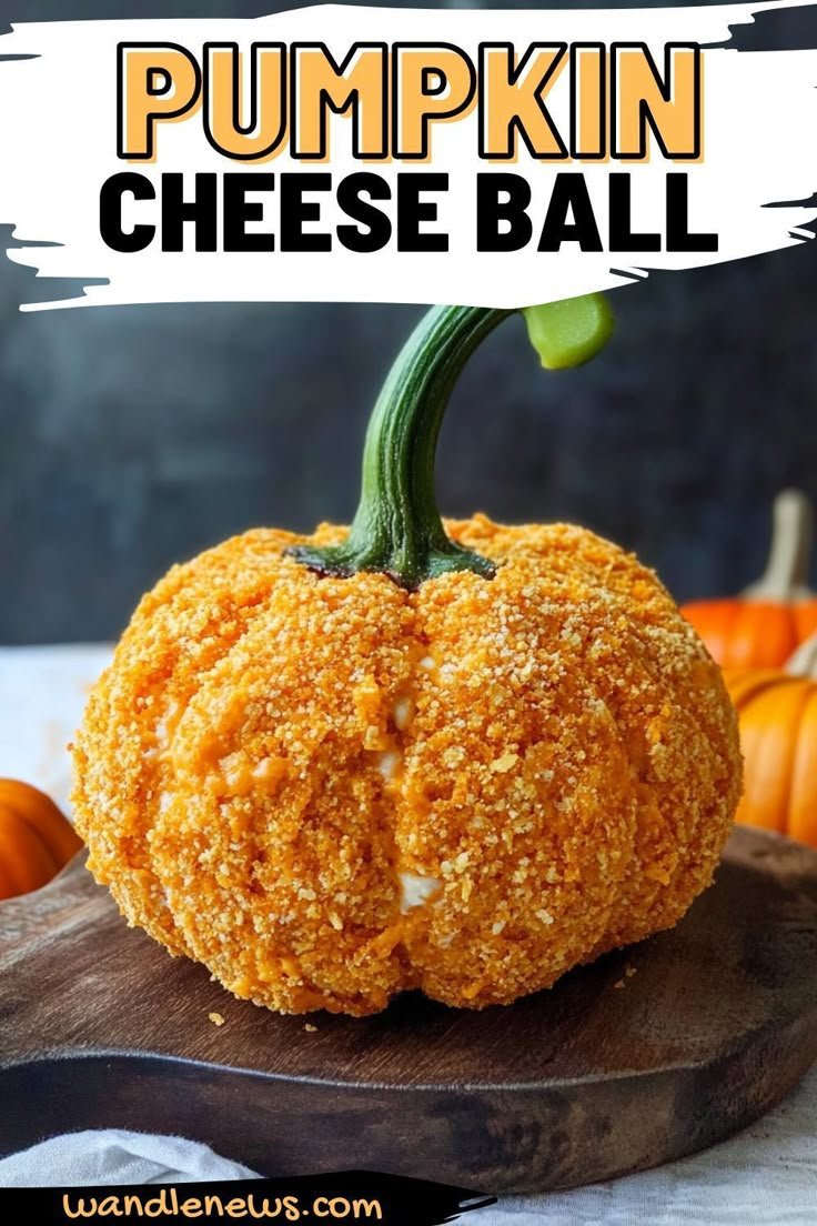 Pumpkin Cheese Balls: A Spooky and Delicious Fall Treat