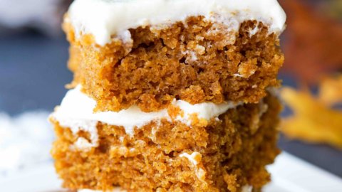 Gluten-Free Pumpkin Squares (Bars)